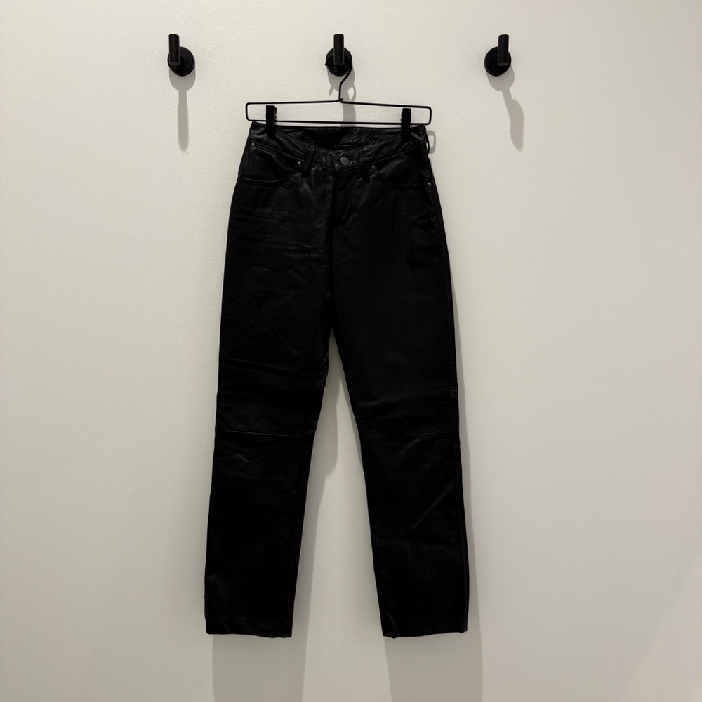 Vintage 100% Leather Wrangler Pants